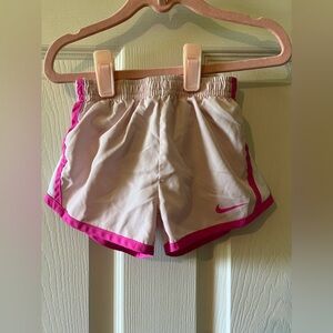 Pink Nike dry fit shorts 2T